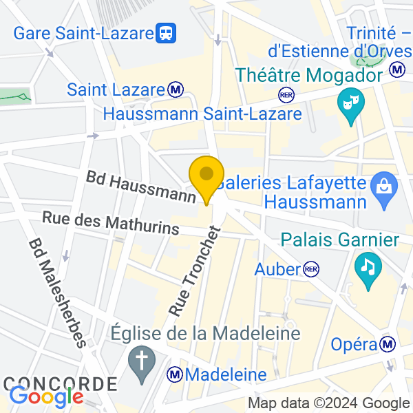 55, Boulevard Haussmann, 75008, Paris