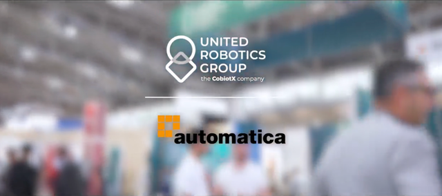 URG au salon automatica - Aldebaran - United Robotics Group