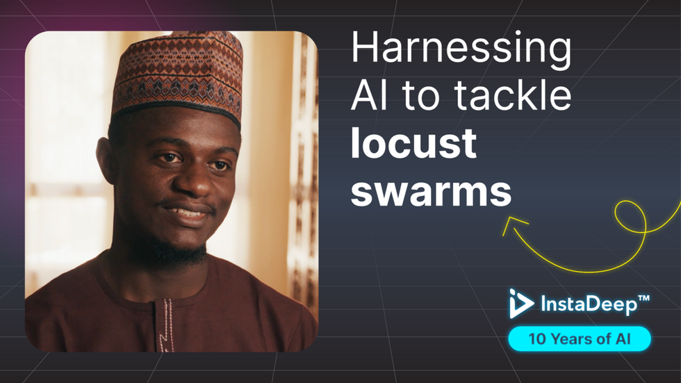 10 Years of AI: Harnessing AI to tackle locust swarms - InstaDeep