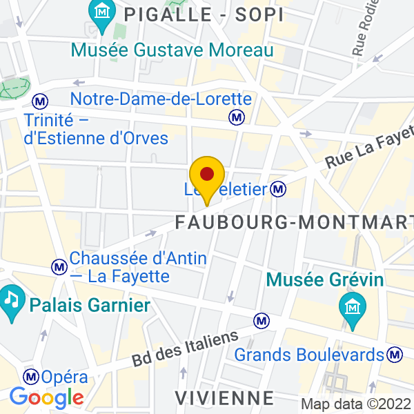 33, Rue La Fayette, Paris, 75009, Paris