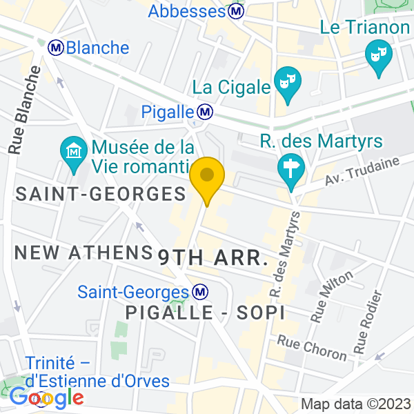 26, Rue Henry Monnier, Paris, 75009, Paris