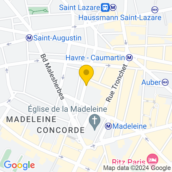 22, Rue de l'Arcade, 75008, Paris