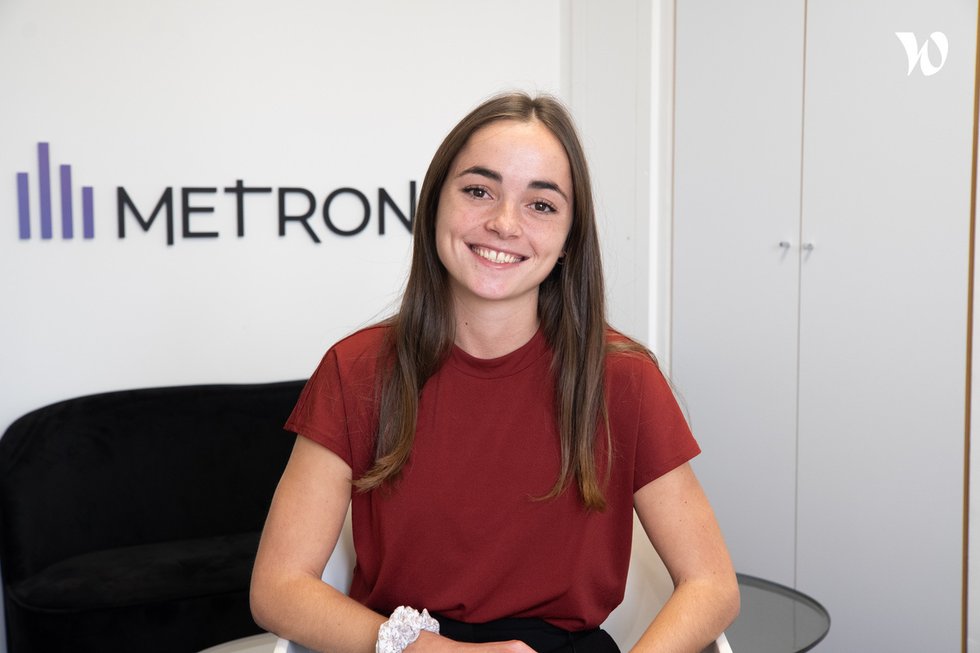 Meet Zoé, Marketing produit - METRON