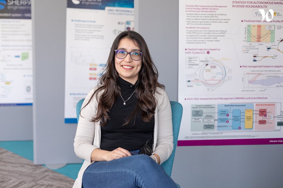 Découvrez Paola, Ingénieur Hydrogène - SHERPA Engineering