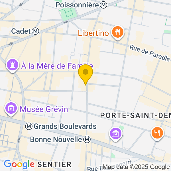 33, Rue du Faubourg Poissonnière, 75009, Paris