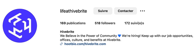 Our Instagram - Hivebrite