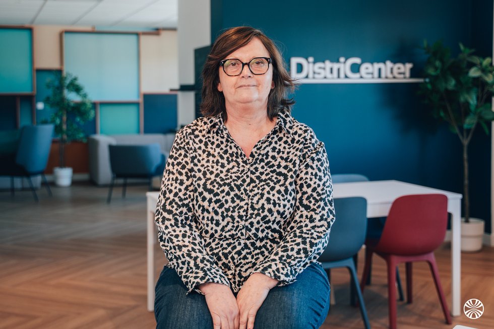 Rencontrez Brigitte, Cheffe d’équipe Logistique - DistriCenter