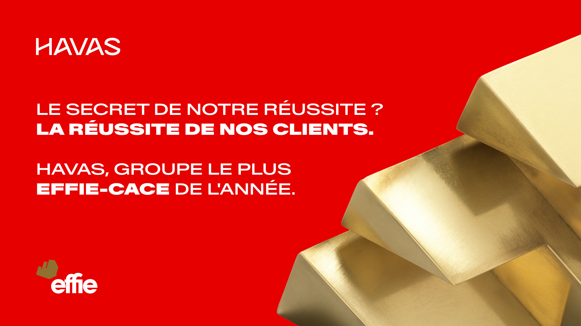 Havas, groupe le plus effie-cace de l'année