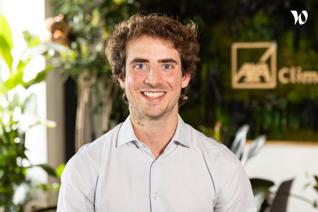Rencontrez Virgile, Underwriter – An insurance which cares - AXA Climate