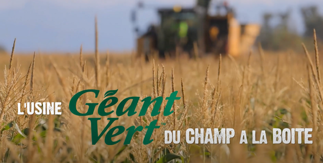 Géant Vert, du champ à la boîte - General Mills France