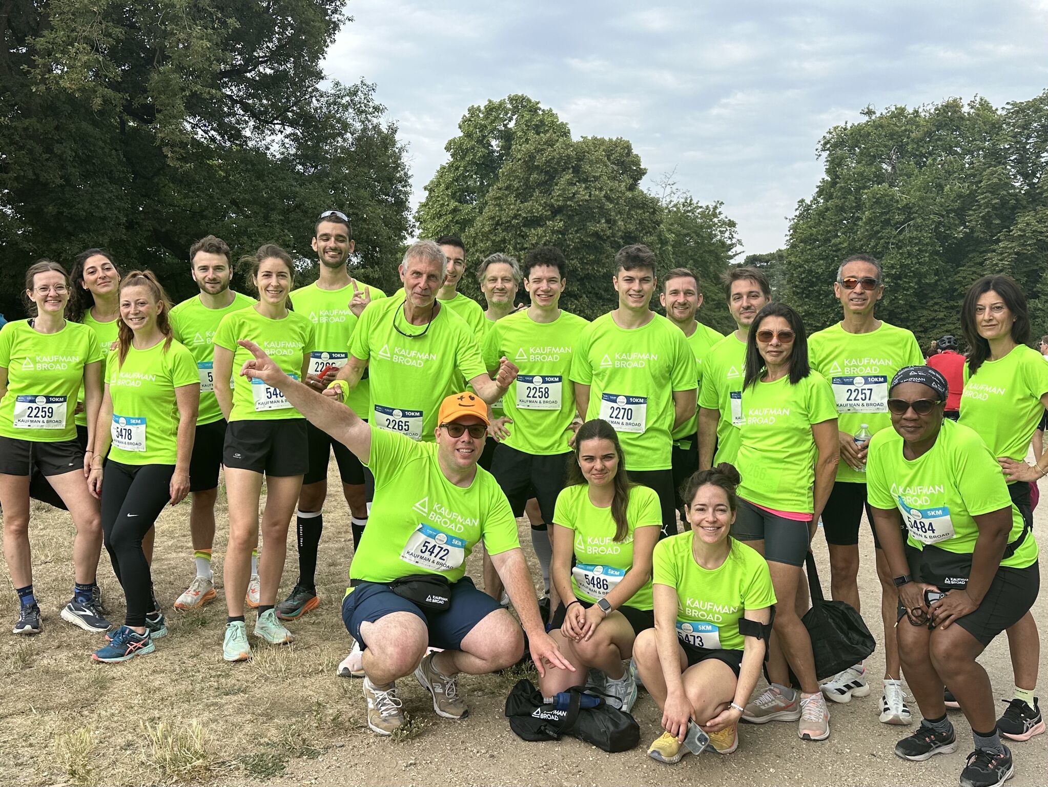 Quand la Team KB court pour la solidarité ! 🏃‍♂️
