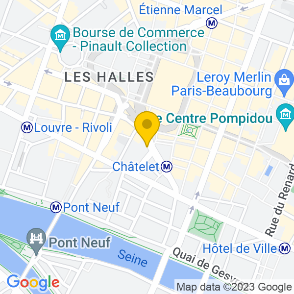 15, Rue des Halles, Paris, 75001, Paris