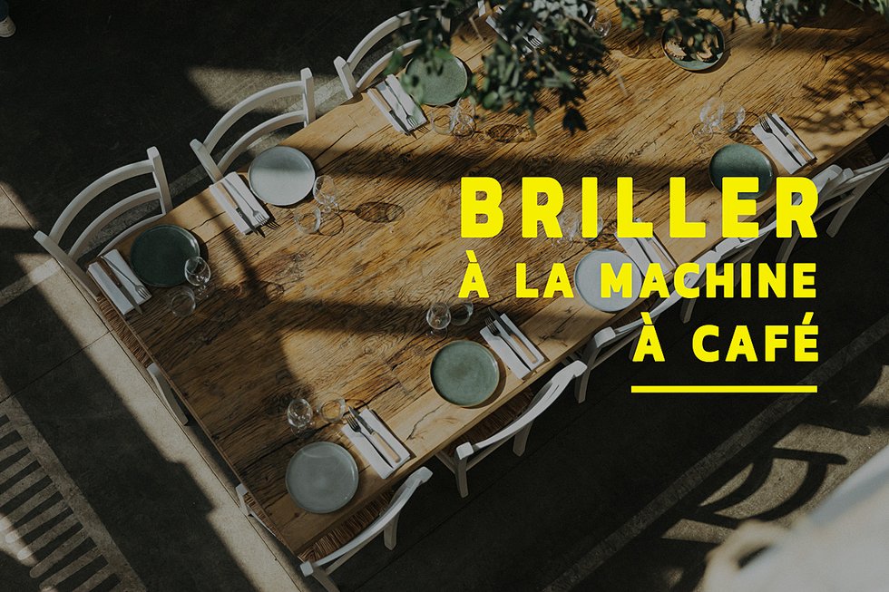 Briller à la machine à café le 23 janvier 2020