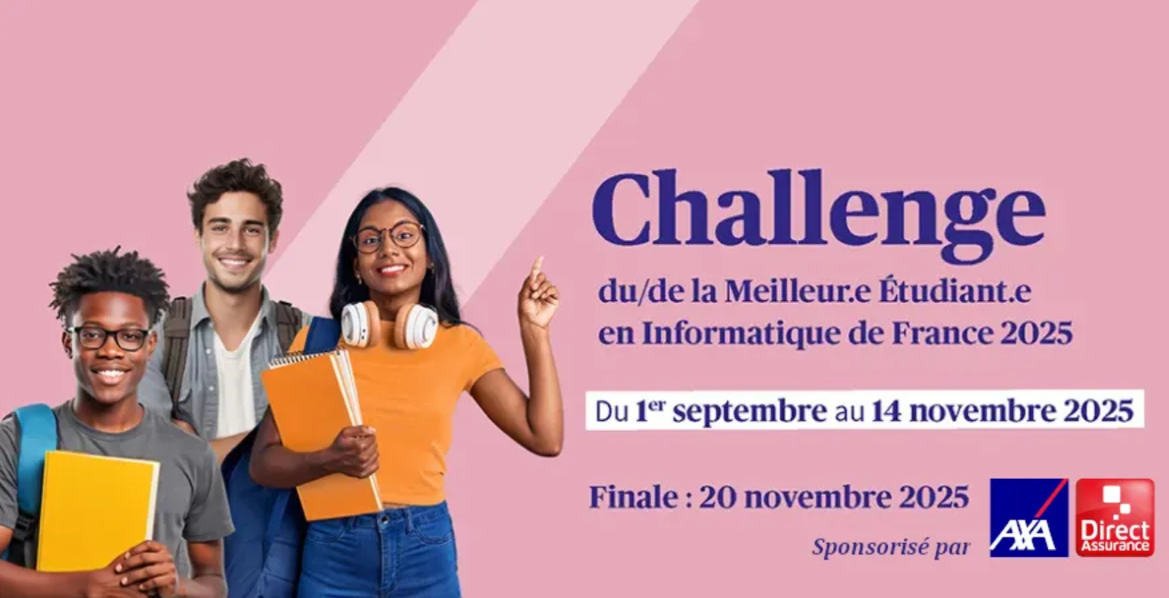 Challenge du/de la Meilleur.e étudiant.e en informatique de France 2025