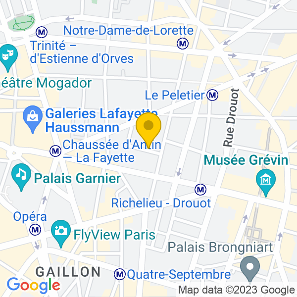 2, Rue Pillet-Will, Paris, 75009, Paris