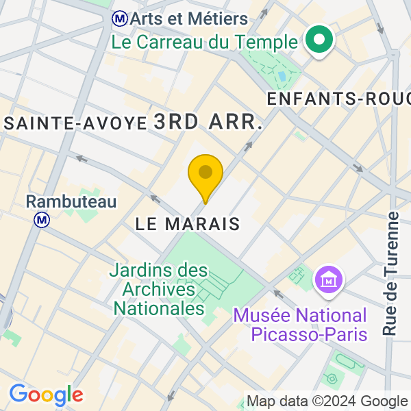 64, Rue des Archives, 75003, Paris