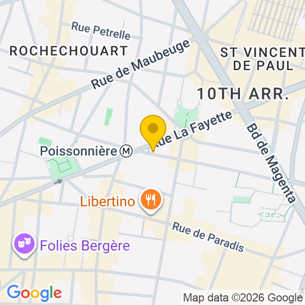 54, Rue de Chabrol, 75010, Paris