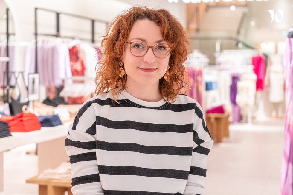 Rencontrez Ellen, Merchandiser de boutique, Dijon Toison d'Or - Mango