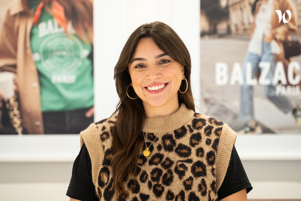 Rencontrez  Bruna, Responsable Retail - Balzac Paris