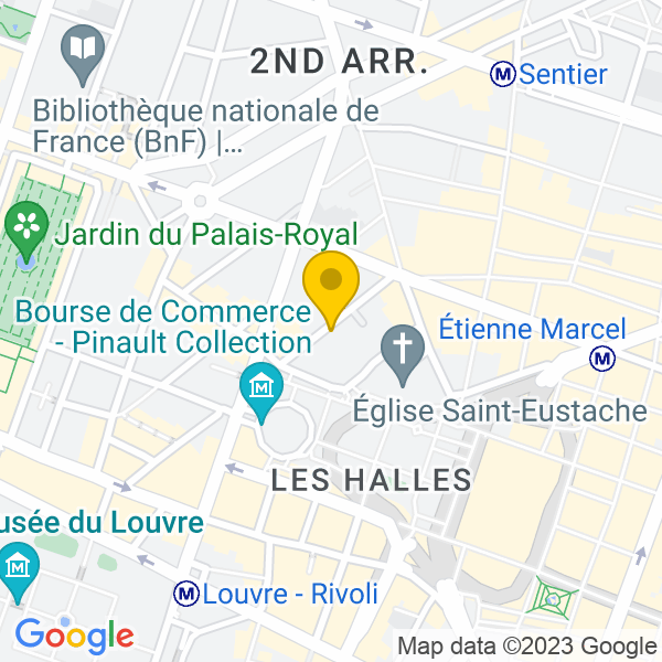 62, Rue Jean-Jacques Rousseau, Paris, 75001, Paris