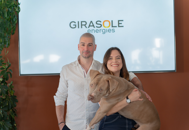 Pierre-Marie Berlingeri, directeur général & Juliette Marti, responsable marketing - Girasole Energies