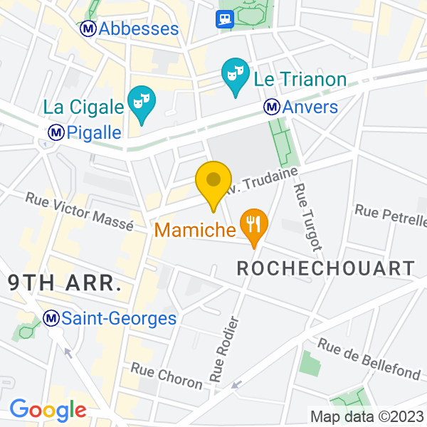 37, Avenue Trudaine, Paris, 75009, Paris