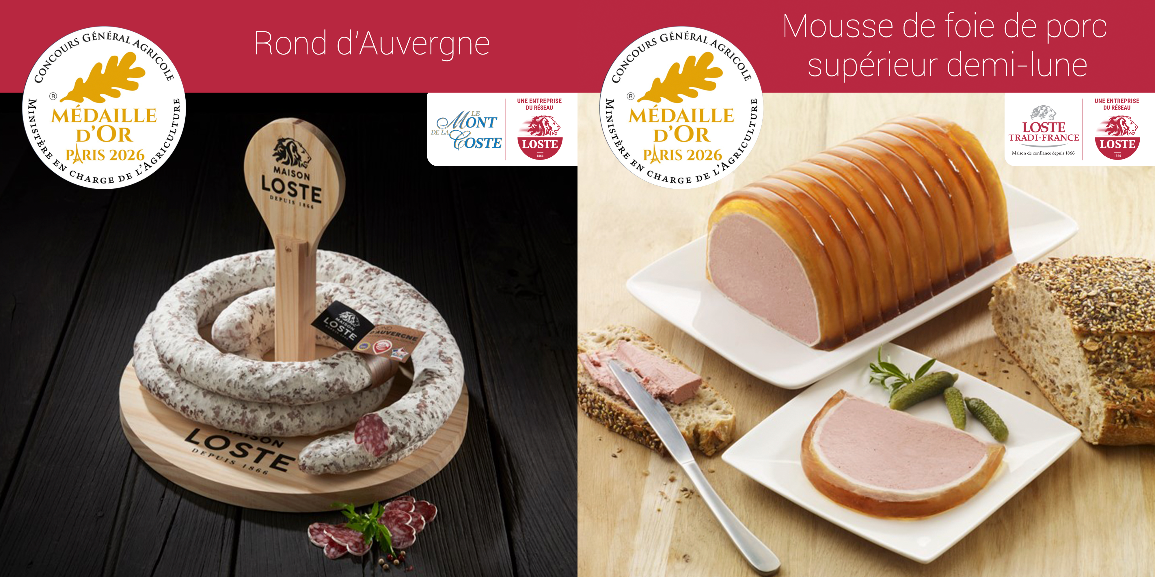 Le Groupe LOSTE médaillé au CGA 2026 !