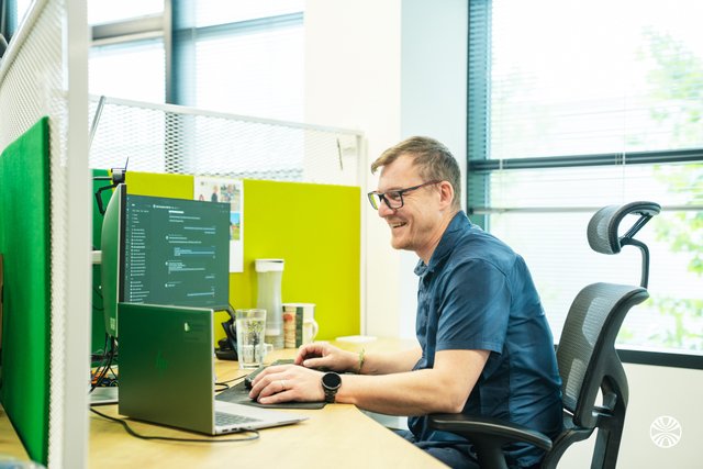 Tomáš from Consulting & Deployment team - Heidelberg Materials Digital Hub Brno