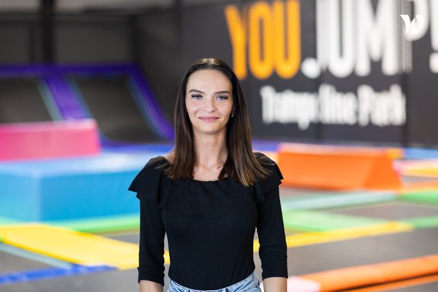Rencontrez Pauline, Responsable de Parc - Trampoline Park You Jump