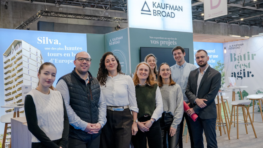 [FORUM ESTP 2025] – Une participation réussie pour Kaufman &amp; Broad à la 46e édition du Forum ESTP ! 🏢