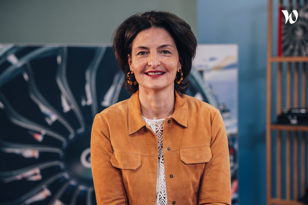 Rencontrez Delphine, Directrice des responsabilités humaines et sociétales - Safran Aircraft Engines