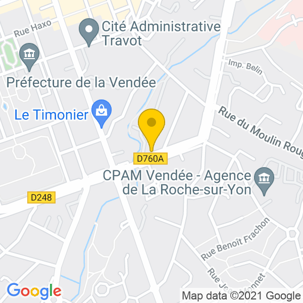 44, Boulevard des États-Unis, La Roche-sur-Yon, 85000, La Roche-Sur-Yon