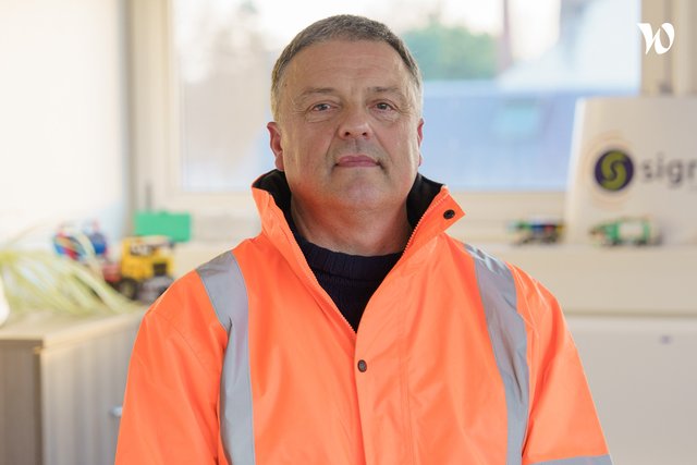 Rencontrez Christophe, Technicien, Chef d’équipe Opérationnel - Sigrenea