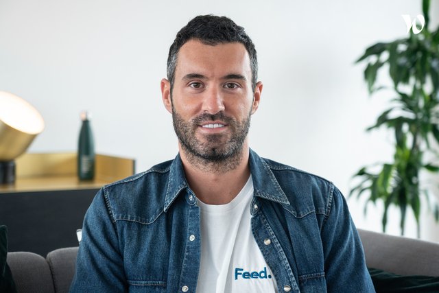 Anthony Bourbon, CEO de la foodtech Feed.