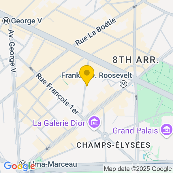 Rue de Marignan, 75008, Paris