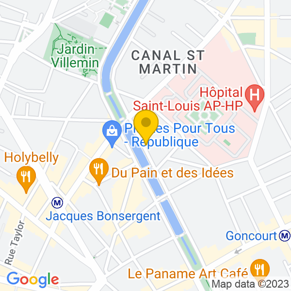 84, Quai de Jemmapes, Paris, 75010, Paris