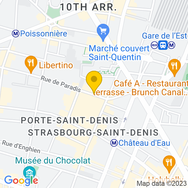 8, Rue de Paradis, Paris, 75010, Paris