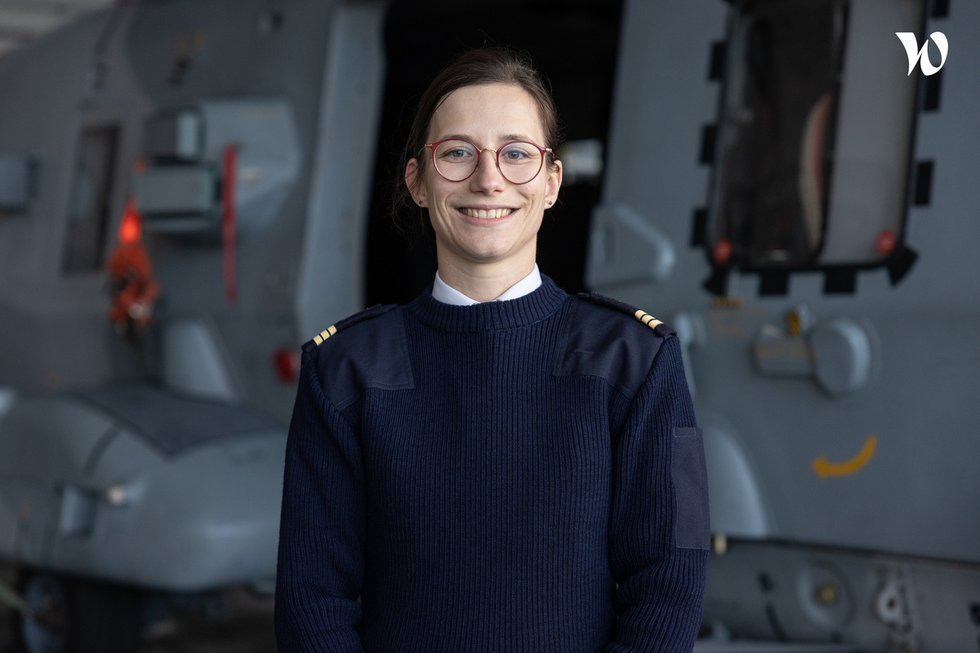 Rencontrez le capitaine Christelle, commandant adjoint technique - Marine nationale