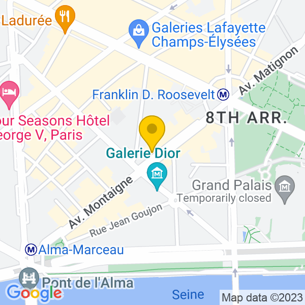 45, Avenue Montaigne, Paris, 75008, Paris