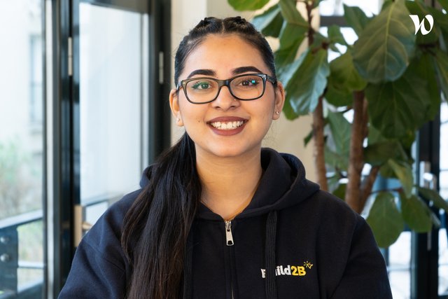 Rencontrez Aamna, Talent Acquisition - Build2B
