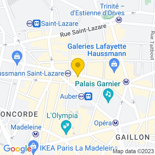 45, Boulevard Haussmann, Paris, 75009, Paris