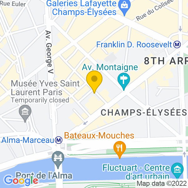 5 Rue Clément Marot, 75008, Paris