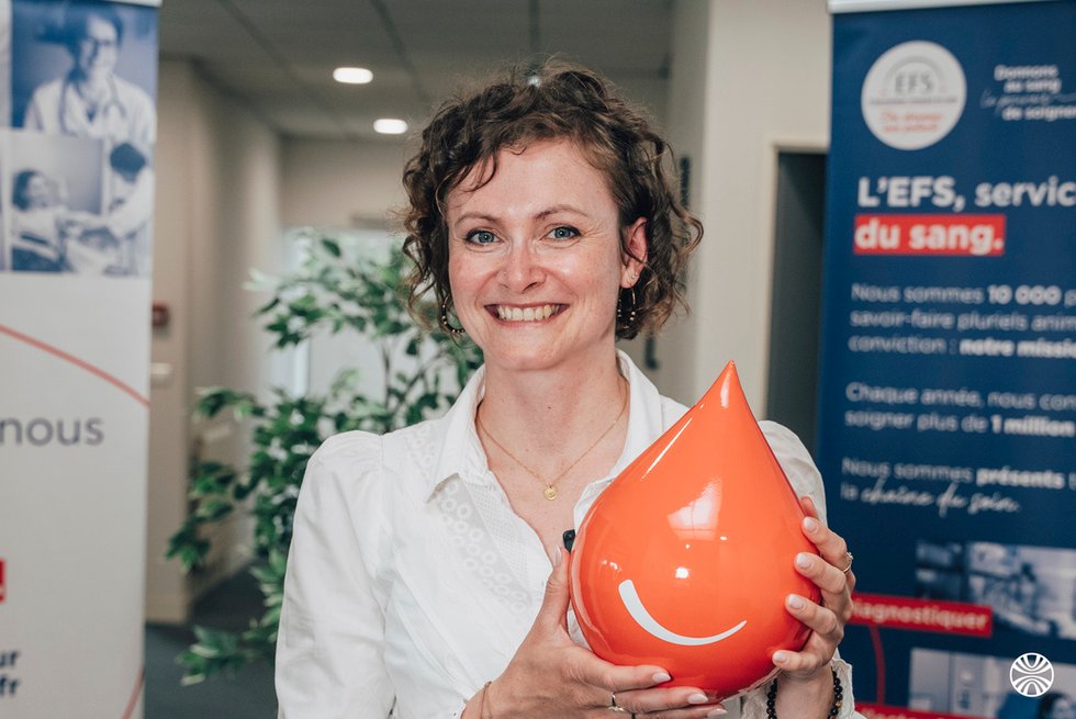 Rencontrez Amélie, Assistante Ressources humaines - Etablissement français du sang