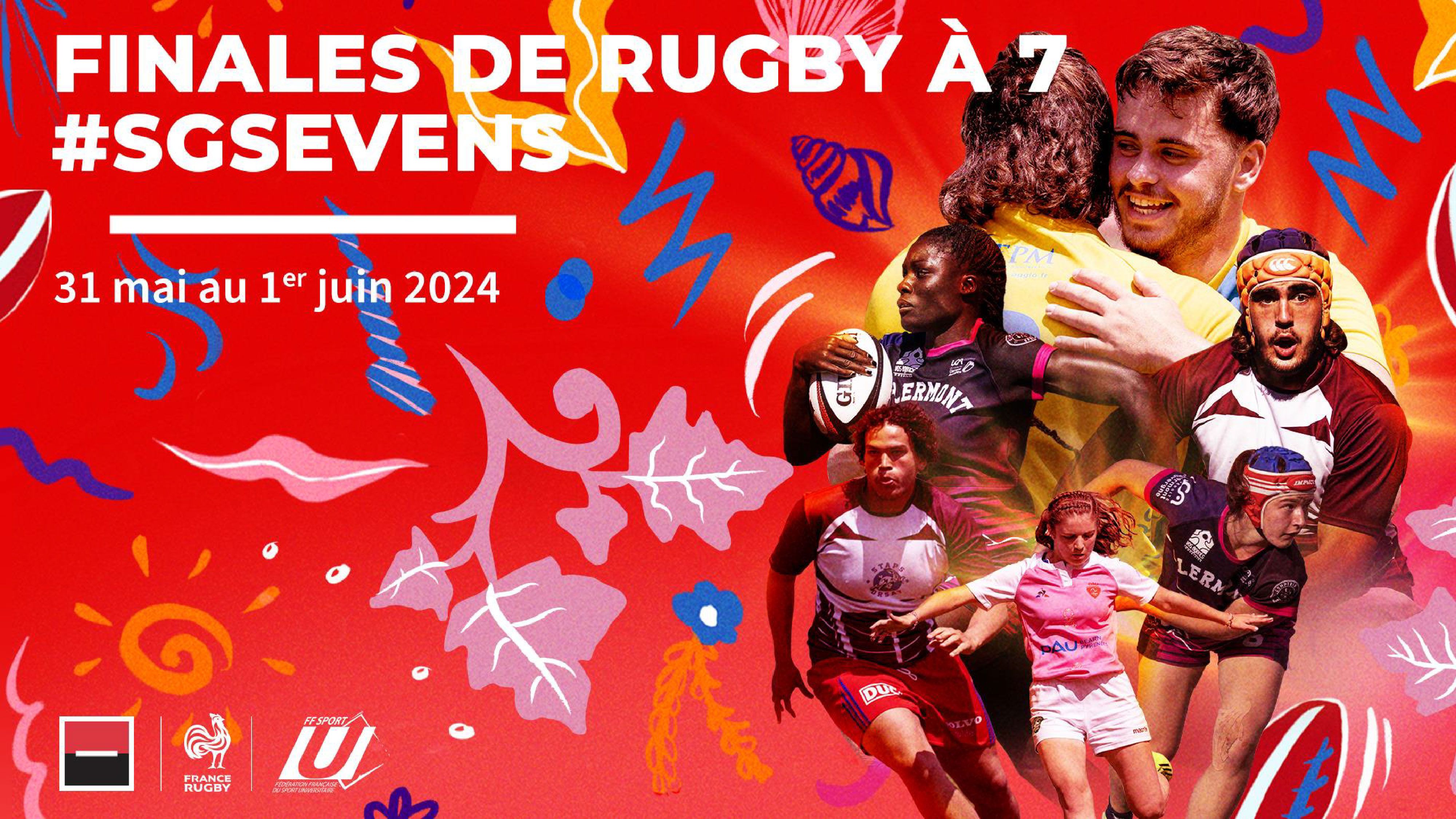 Coup d’envoi du Société Générale Sevens 2024 ! 