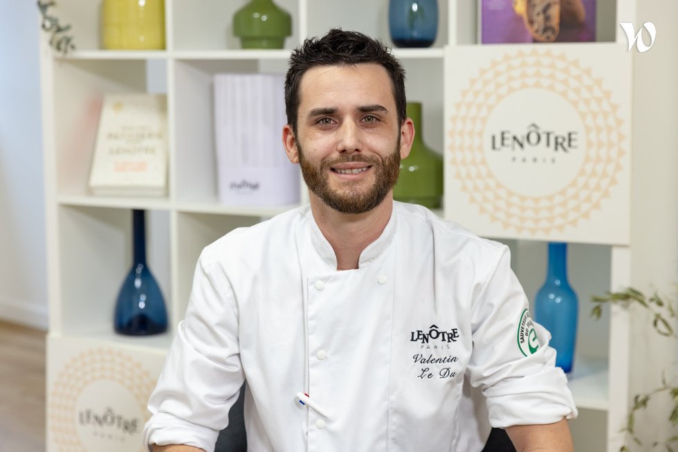 Rencontrez Valentin, Chef de partie en pâtisserie - Maison Lenôtre