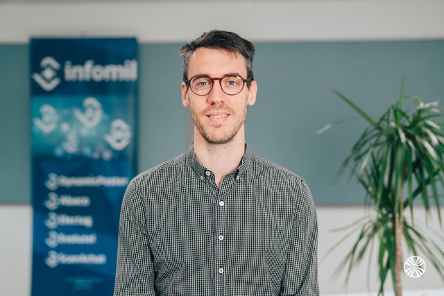 Rencontrez Hugo, Responsable du Lab’Infomil - Infomil