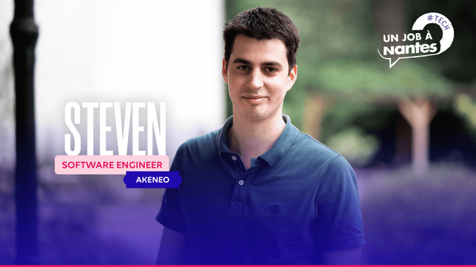 Rencontrez Steven, Software Engineer chez Akeneo ! #UnJobàNantes - Akeneo