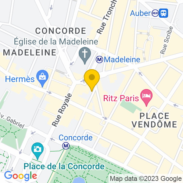 11, Rue du Chevalier de Saint-George, Paris, 75008, Paris