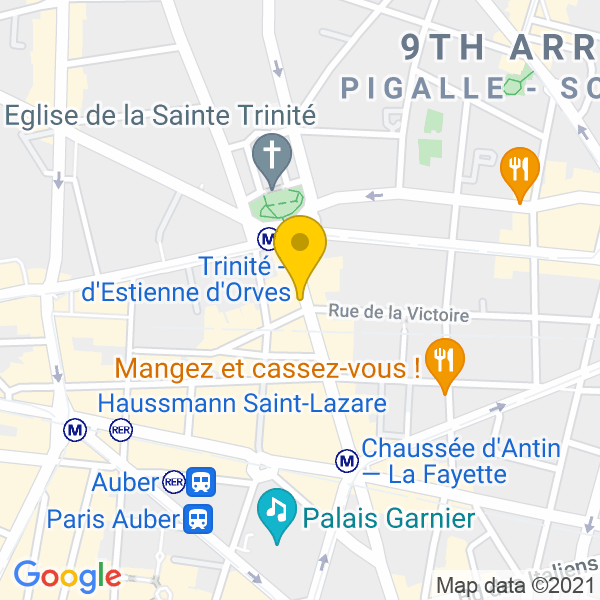 45, Rue de la Chaussée-d'Antin, Paris, 75009, Paris