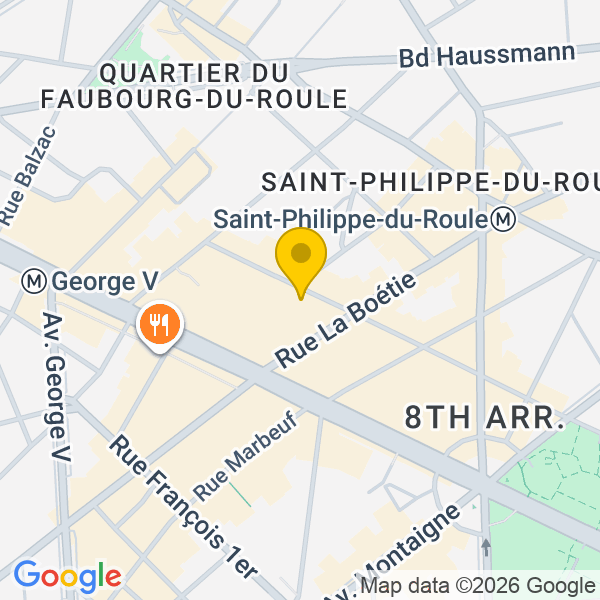 Rue de Ponthieu, 75008, Paris